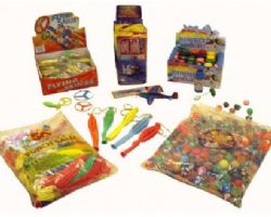 Party bag toys and fundraising prizes